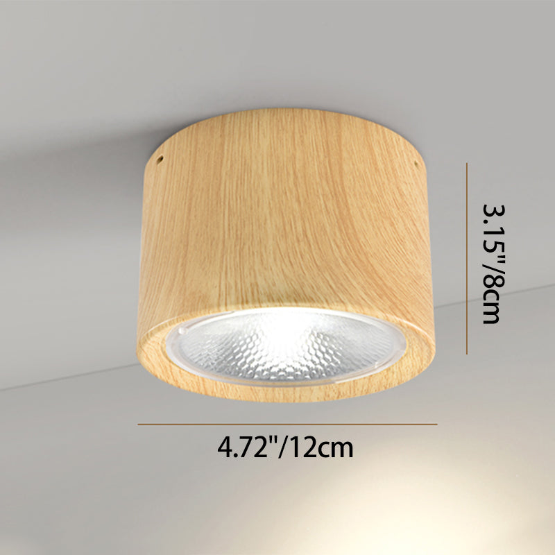 Plafondspot Cilindrisch LED Verlichting Modern Metaal Acryl voor Woonkamer Slaapkamer Stijlvol Minimalistisch | Sulvida