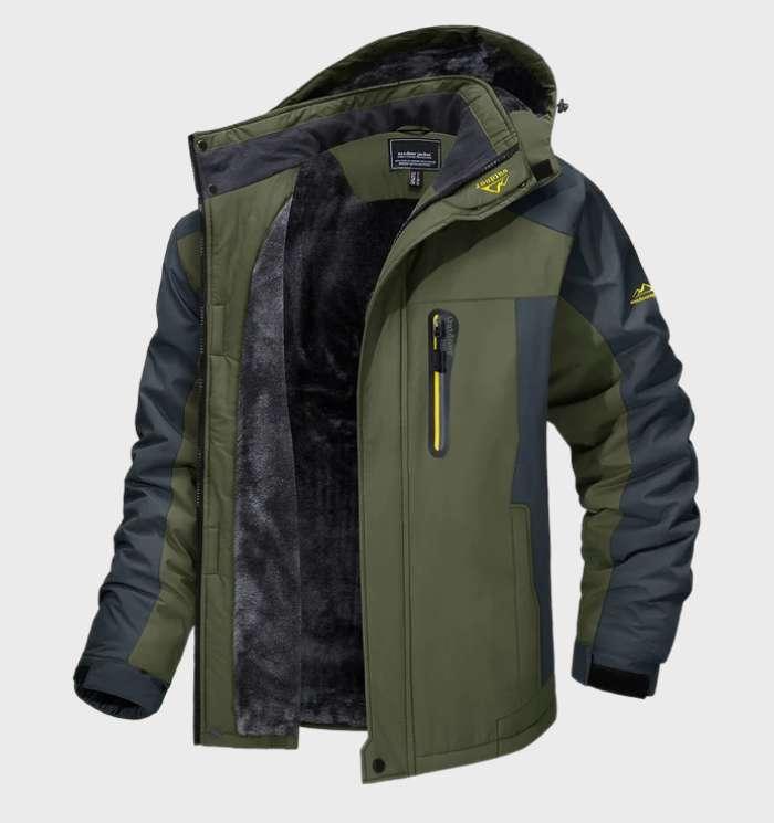 Veste polaire pour homme à manches longues - Couche intermédiaire chaude pour les journées froides - Style sportif - Confort respirant L-5XL | Sulvida