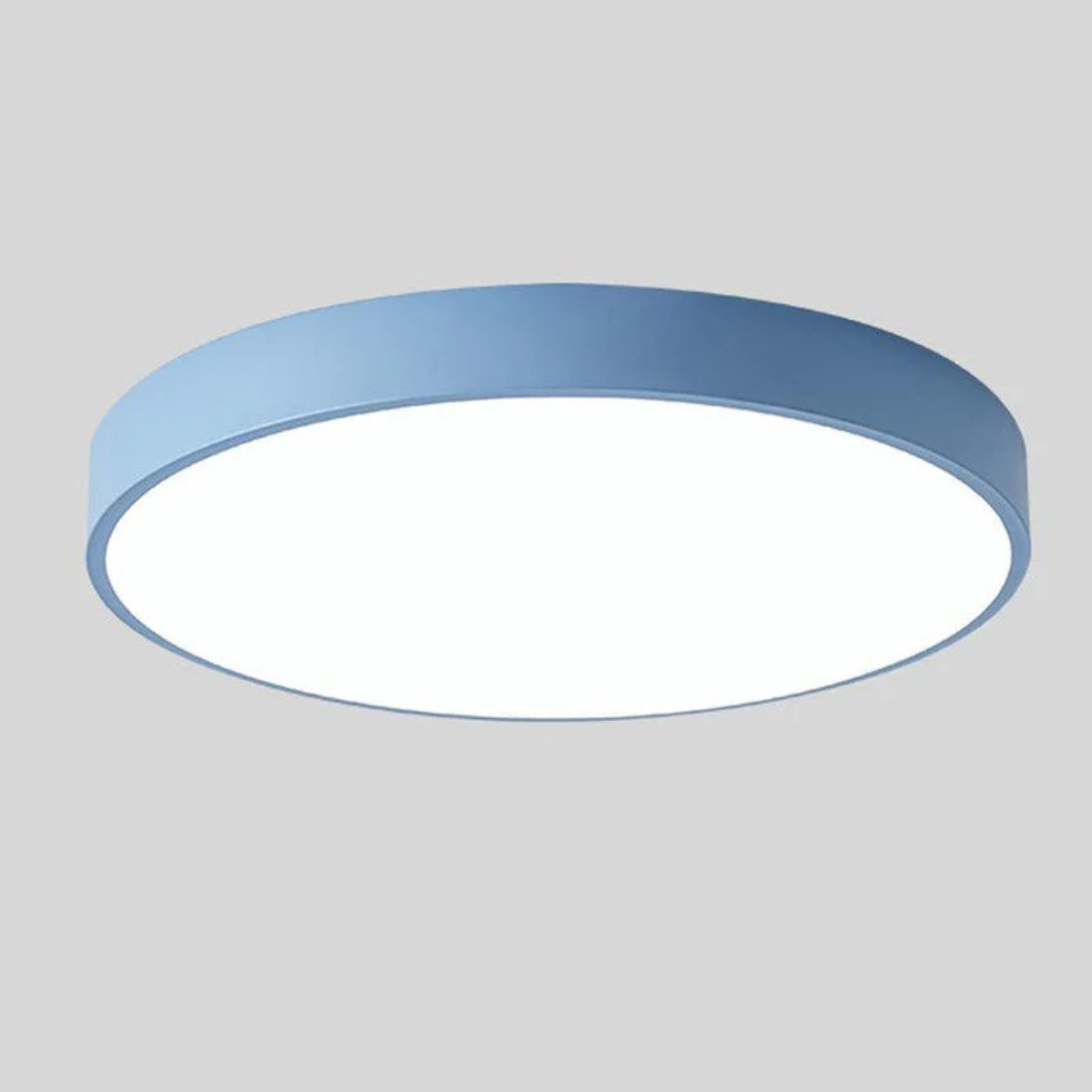Plafondlamp Hout & Acryl Scandinavisch Design Warm Licht Ø23/30cm Slaapkamer Woonkamer Energiezuinige LED | Sulvida