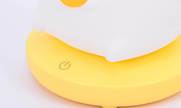 LED Nachtlampje Dierenfiguur Siliconen | Tijger Konijn Panda Varken Touch Bediening Soft Glow Kinderkamer Cadeau | Sulvida