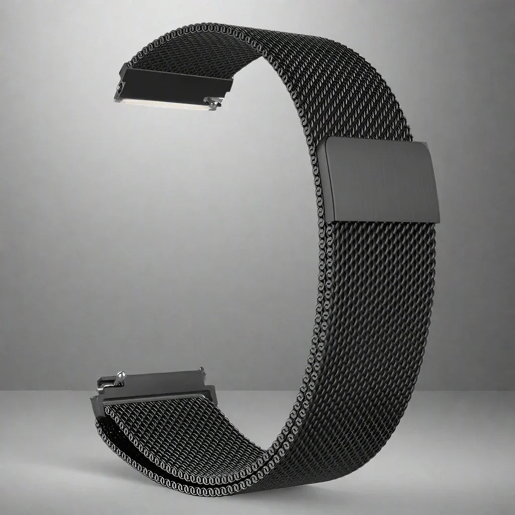 Bracelet en maille milanaise métallique pour montre connectée Garmin Venu, bracelet de remplacement en acier, accessoire | Sulvida