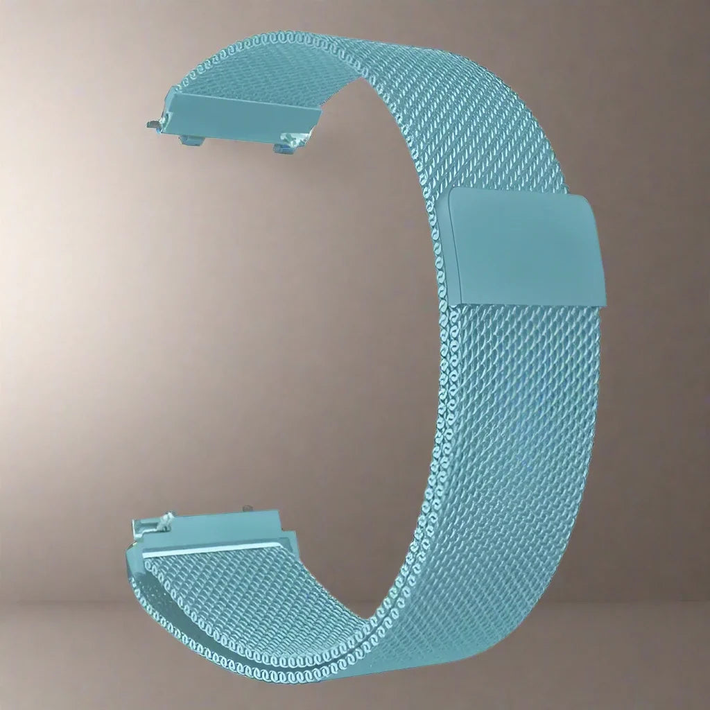 Bracelet en maille milanaise métallique pour montre connectée Garmin Venu, bracelet de remplacement en acier, accessoire | Sulvida