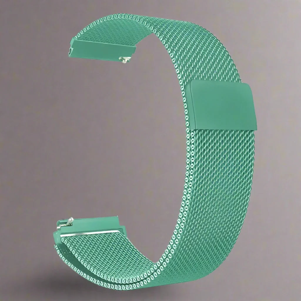 Bracelet en maille milanaise métallique pour montre connectée Garmin Venu, bracelet de remplacement en acier, accessoire | Sulvida