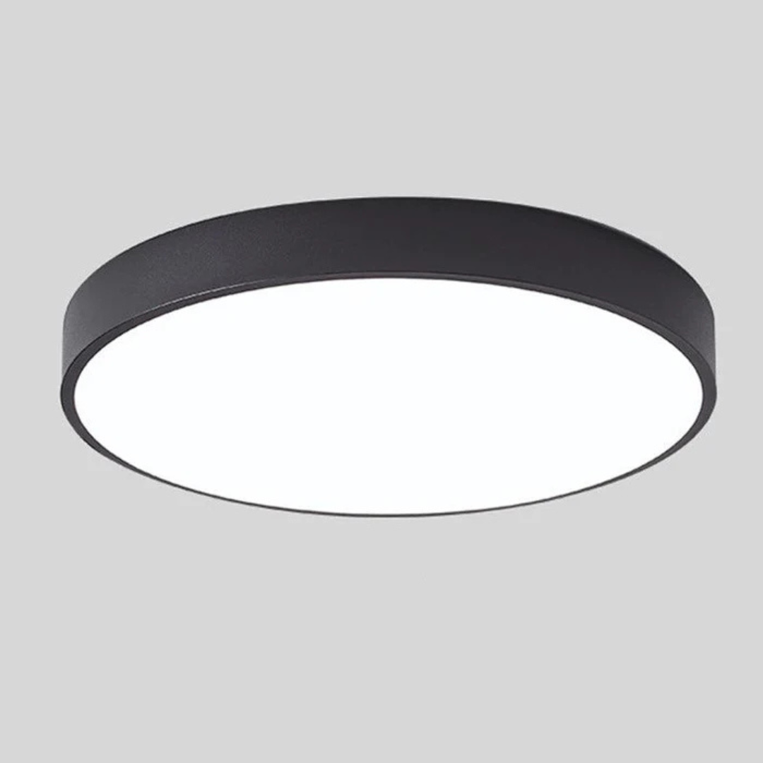 Plafondlamp Hout & Acryl Scandinavisch Design Warm Licht Ø23/30cm Slaapkamer Woonkamer Energiezuinige LED | Sulvida