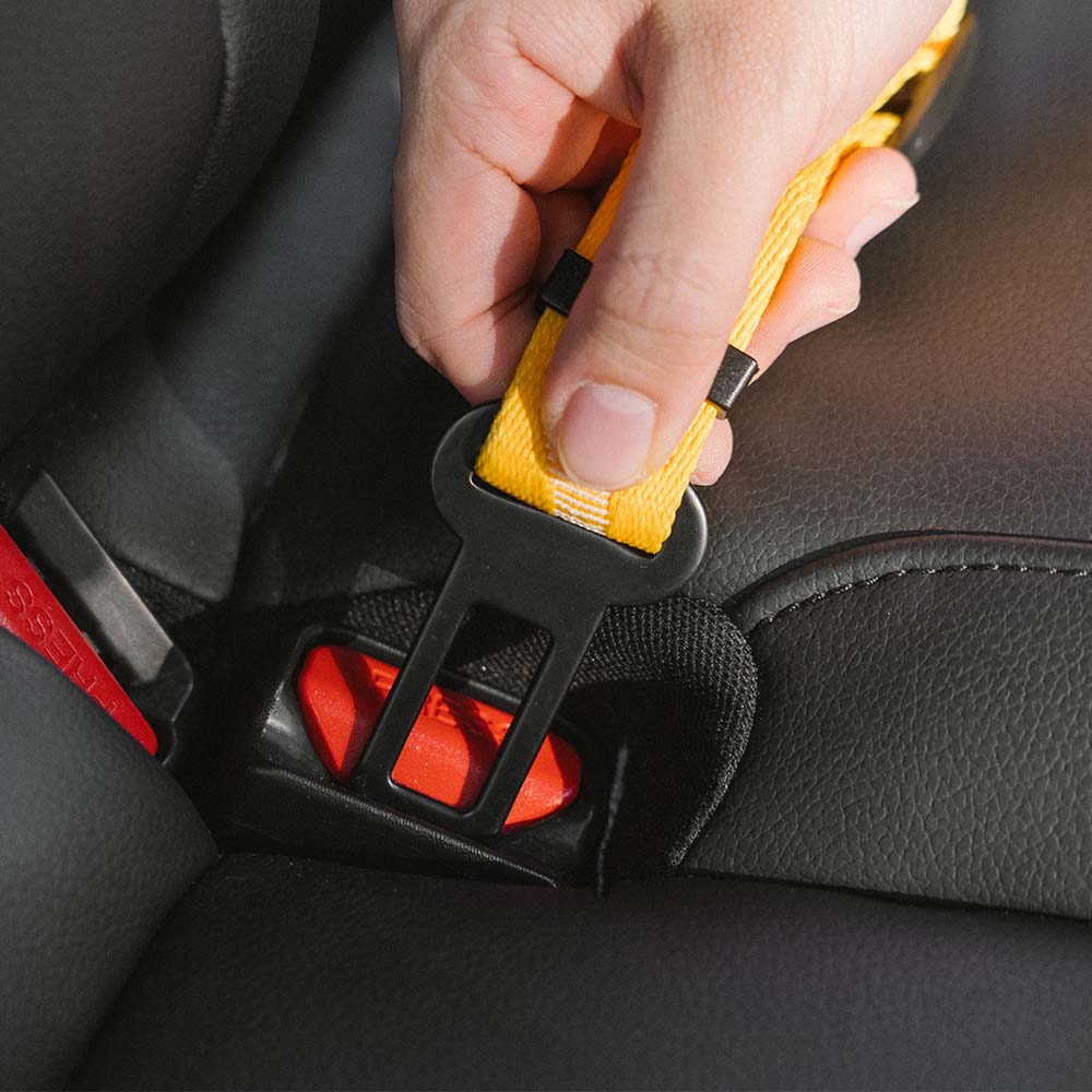 Autogordel voor Honden Verstelbaar Reflecterend Veiligheidsriem Harnas voor Veilig Auto Reizen met Huisdieren | Sulvida