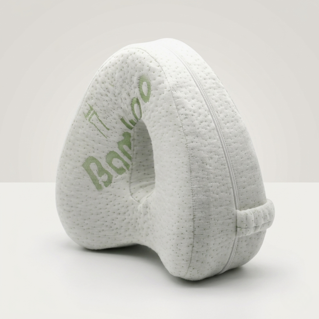Contour Beenkussen voor Zijslaper met Elastische Band – Orthopedisch Heup en Kniesteun voor Betere Slaap | Sulvida