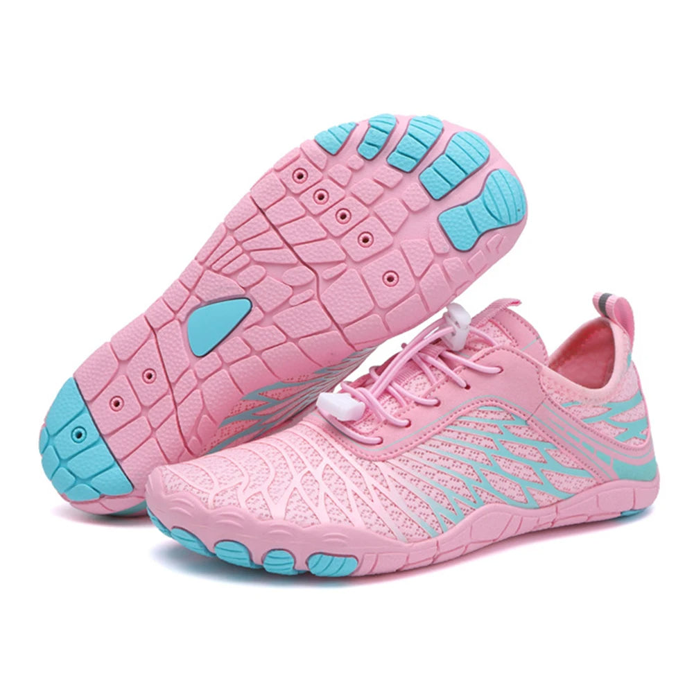 Aquaschoenen Waterschoenen Mesh Sneldrogend Anti-Slip Zwemmen Strand Surfen Watersport Unisex Zomer Vakantie | Sulvida