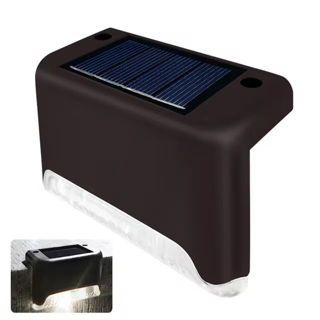Zonne-energie Padverlichting Set 5 Stuks Warm Wit Waterdicht Solar LED Buitenlampen Tuinverlichting Terras Oprit Wandelpad Draadloos | Sulvida