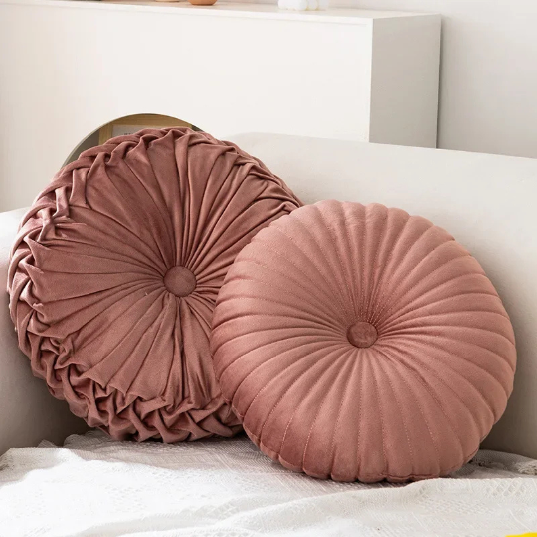 Pluche Sierkussen met Zachte Vulling voor Bank & Bed Roze Grijs Crème Blauw Oranje Bruin Groen 35 of 41 cm | Sulvida