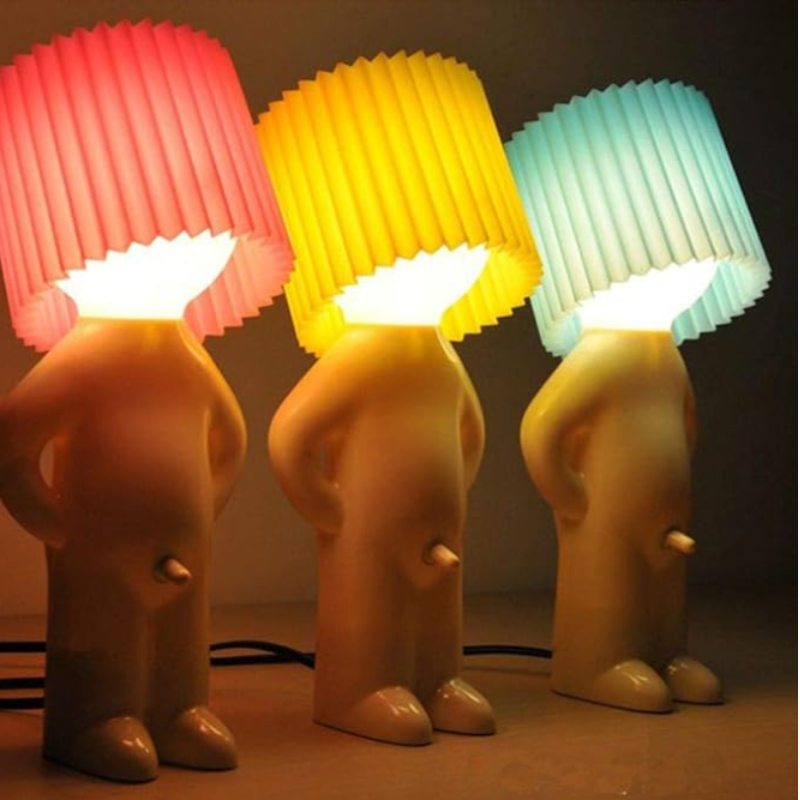 Grappige Bureaulamp met Bewegende Elementen – Design Bureauverlichting met E27 Fitting voor Woonkamer | Sulvida