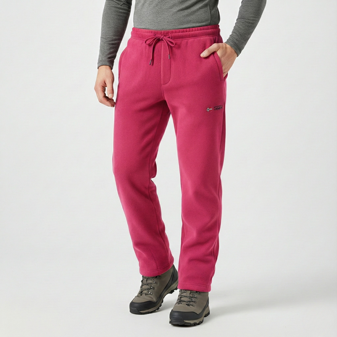 Fleece Skibroek Dik Winterbroek voor Dames en Heren met Elastische Tailleband Warme Voering Winterkleding | Sulvida