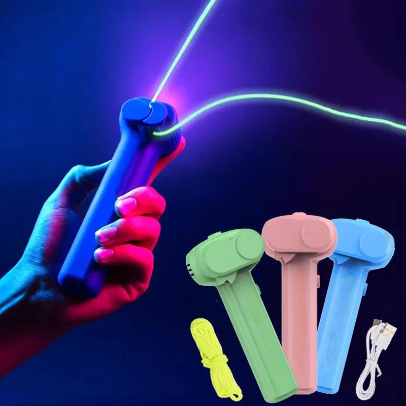 Touwwerper Speelgoed Elektrisch voor Kinderen Indoor Outdoor Actief Spelen Interactief Verjaardagscadeau | Sulvida