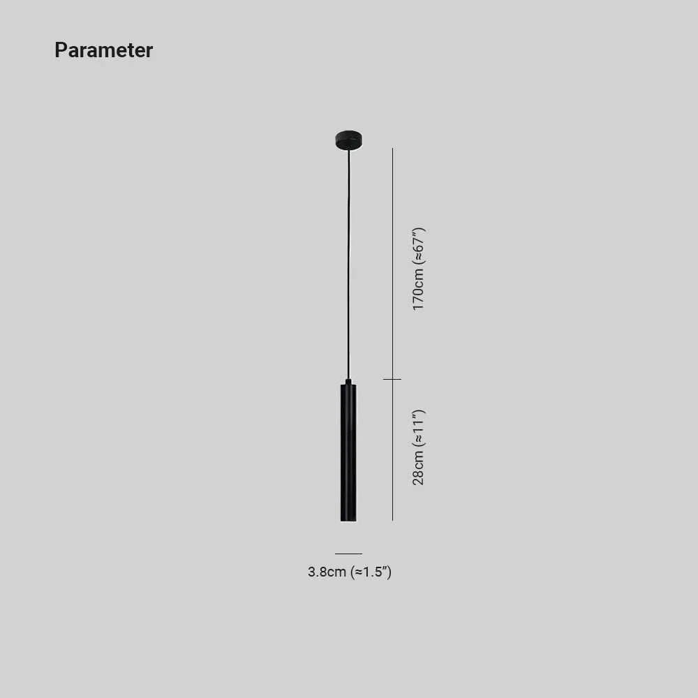Hanglamp Lineair Metaal Zwart LED Lichtbron Instelbaar Modern Design Woonkamer Slaapkamer Kinderkamer | Sulvida
