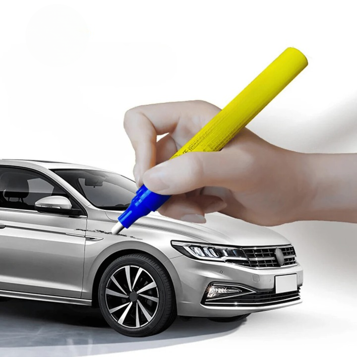 Lakstift Auto Zwart Wit Zilver Lakbescherming Krasvuller Precisietip Beschermlaag Lakschade Herstellen Autolak | Sulvida