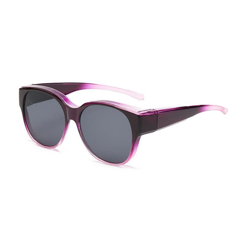Overzetbril met Gepolariseerde Lenzen UV400 Cat-Eye Design – Pasbril over je Normale Bril | Sulvida