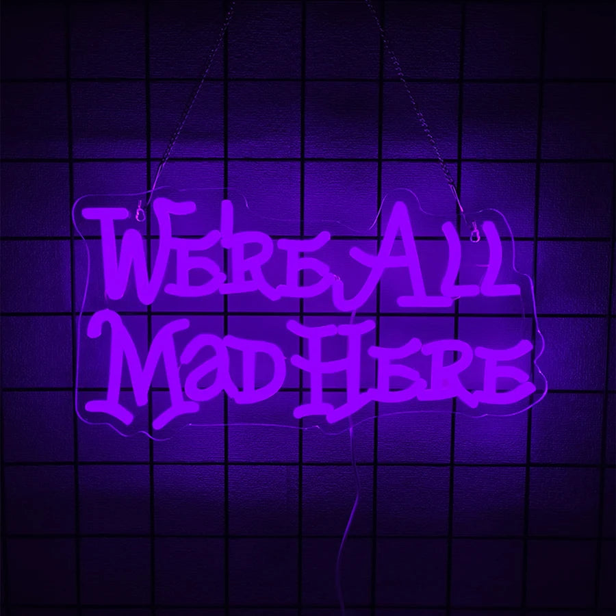 Neon Wandlamp Halloween LED Bord Vleermuis Tekst Glow Spookvol Sfeerverlichting Bar Gaming Decoratie Feest | Sulvida