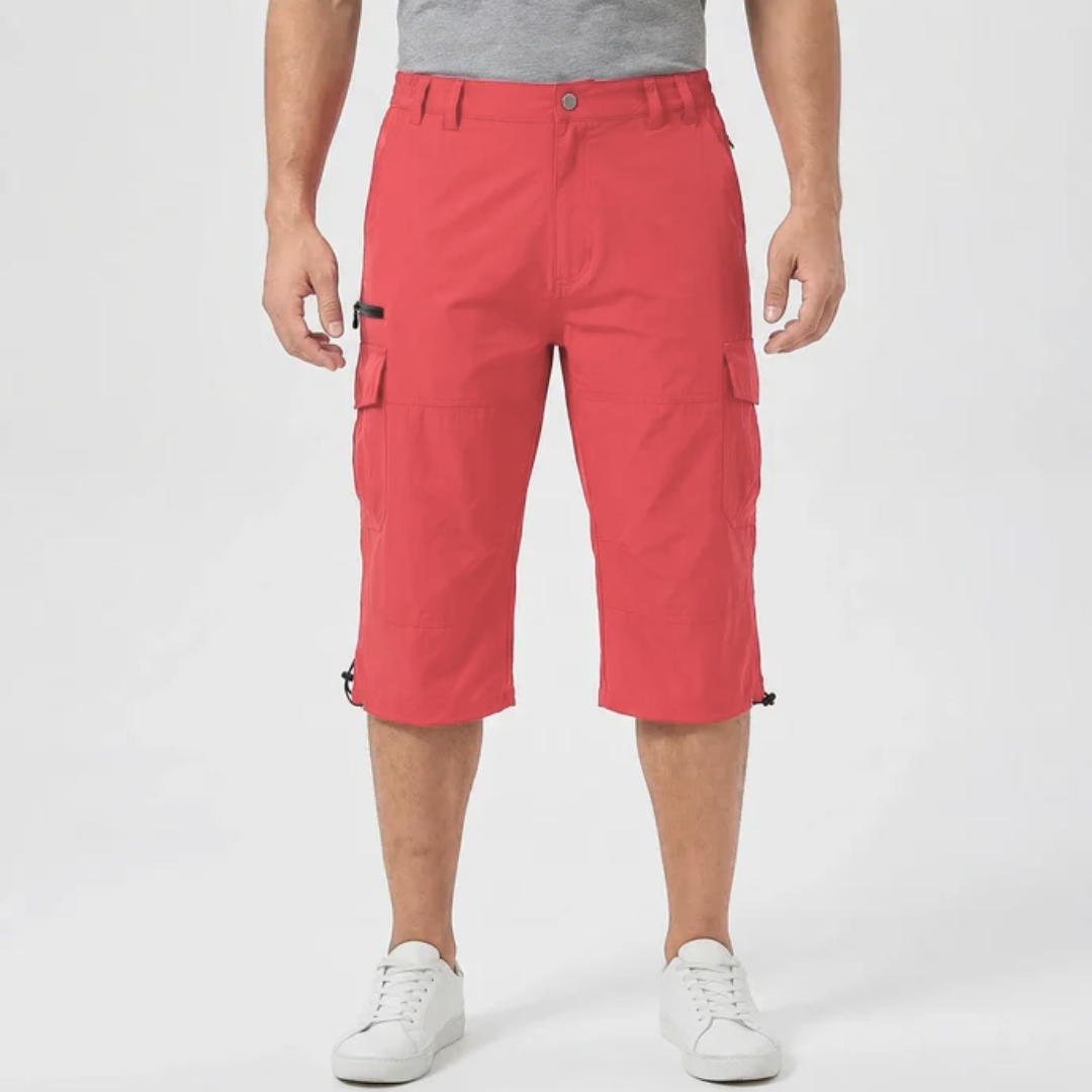 Outdoor Cargo Hiking Shorts Heren Knielengte Quick-Dry Meerdere Zakken Trail Kamperen Wandelen Zomer | Sulvida