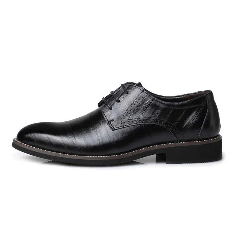 Herenschoenen Veganistisch Leer Oxford met Klassieke Vetersluiting voor Kantoor Avondkleding en Business | Sulvida