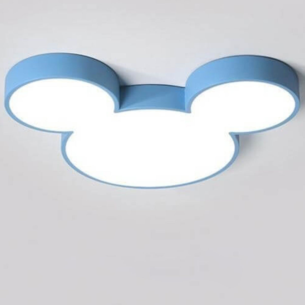 LED Plafondlamp Kinderkamer Speels Motief Rond Metaal Acryl Modern Cartoondesign Wit Blauw Groen Roze | Sulvida