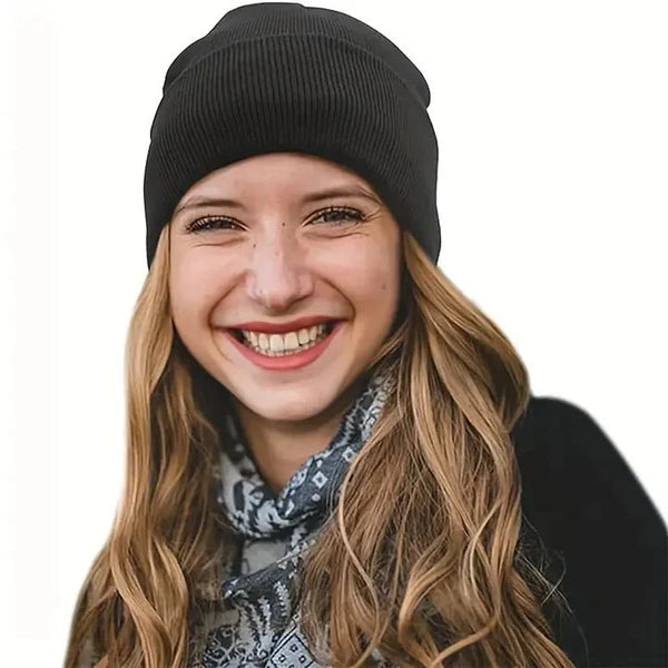 Wintermuts met Zijden Voering – Warme Wollen Muts tegen Pluis en Statisch Haar voor Dames en Heren Stijlvol | Sulvida