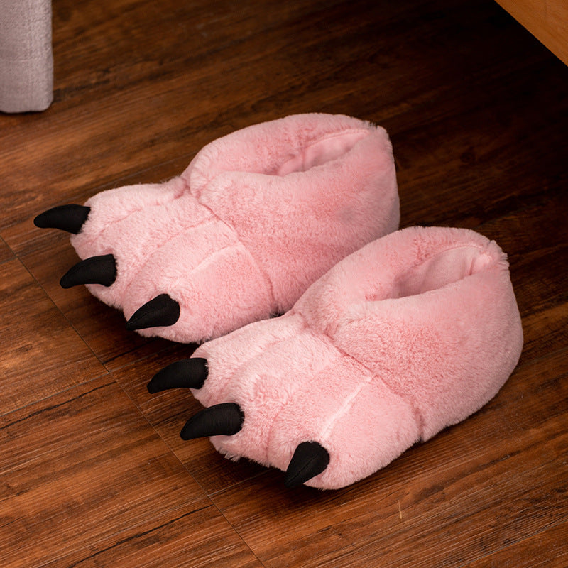 Berenpoot Sloffen Pluche Huisslippers Warm Comfortabel Antislip Unisex Pantoffels voor Binnen Herfst Winter | Sulvida