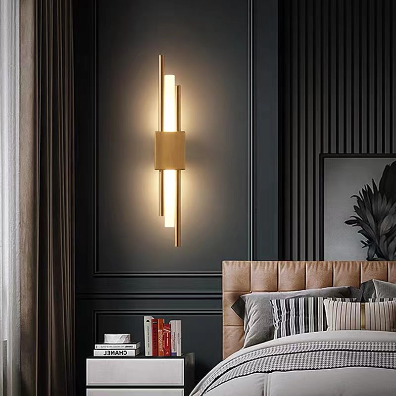 Wandlamp LED Marmer Metaal Goud Zwart Groen Slaapkamer Woonkamer Modern Interieur Sfeerverlichting Design | Sulvida