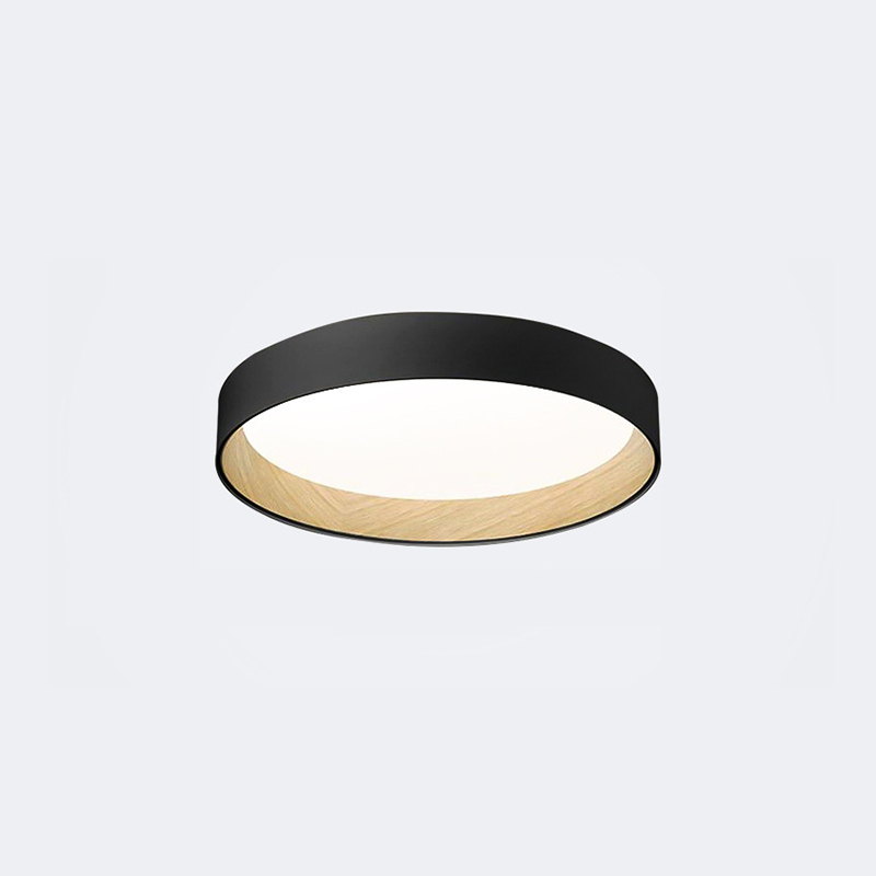 Moderne Ronde Plafondlamp LED Metaal Acryl Dimbaar Minimalistisch Design Wit Grijs Zwart Slaapkamer Woonkamer | Sulvida