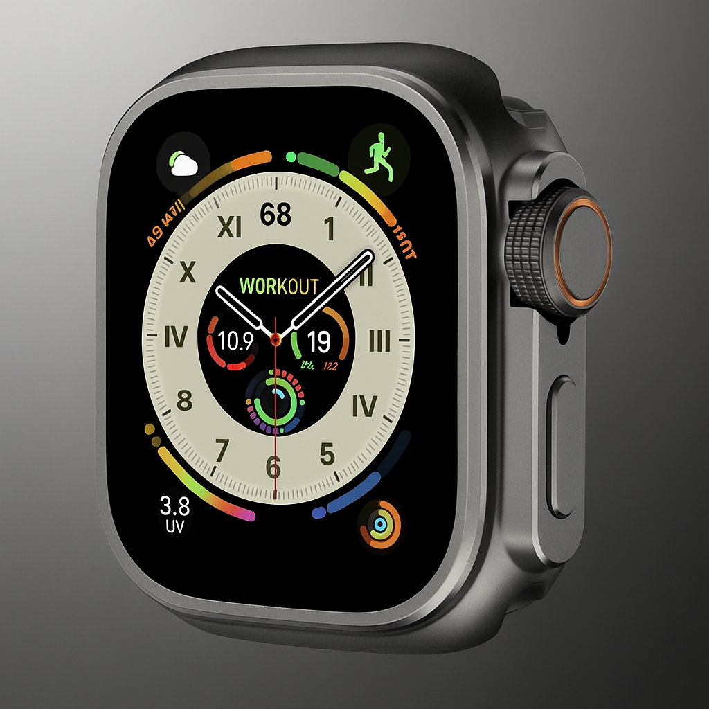 Étui de protection en titane pour montre, 360° – Series 11/10 46mm Series 9/8/7 45mm, boîtier ultrafin résistant aux rayures | Sulvida