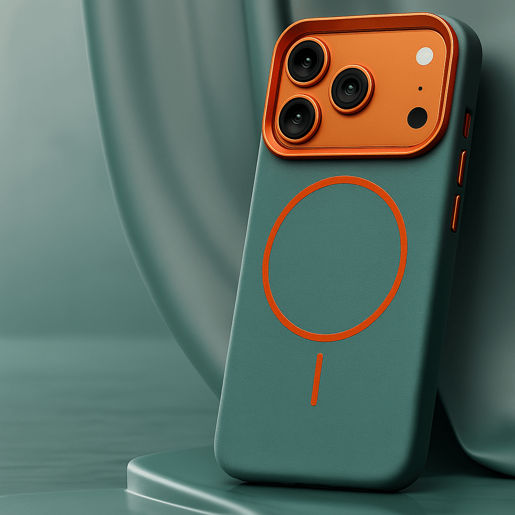 iPhone Hoesje Premium Leer Olifantenpatroon MagSafe Beschermhoes Magnetisch Slanke Cover Luxe Design | Sulvida