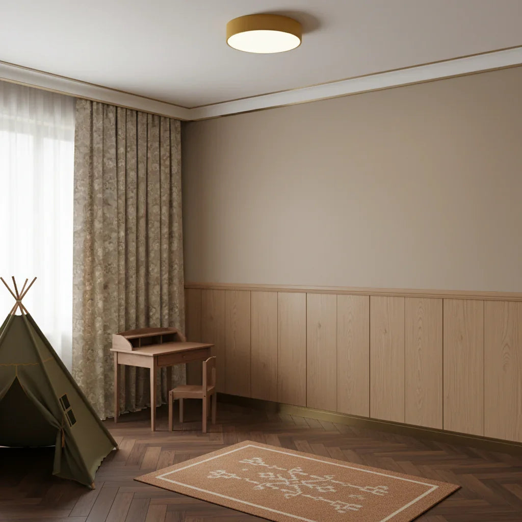 Ronde Plafondlamp IJzer Acryl LED Verlichting Modern Design Woonkamer Slaapkamer Eetkamer Hal Dimbaar | Sulvida
