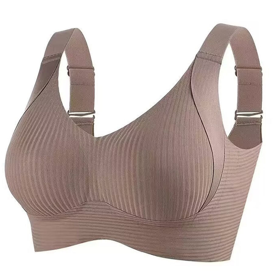 Onzichtbare Push-Up BH Dames Draadloos Comfort Versterking Beige Zwart Wit Koffie Ideaal voor Elke Dag | Sulvida