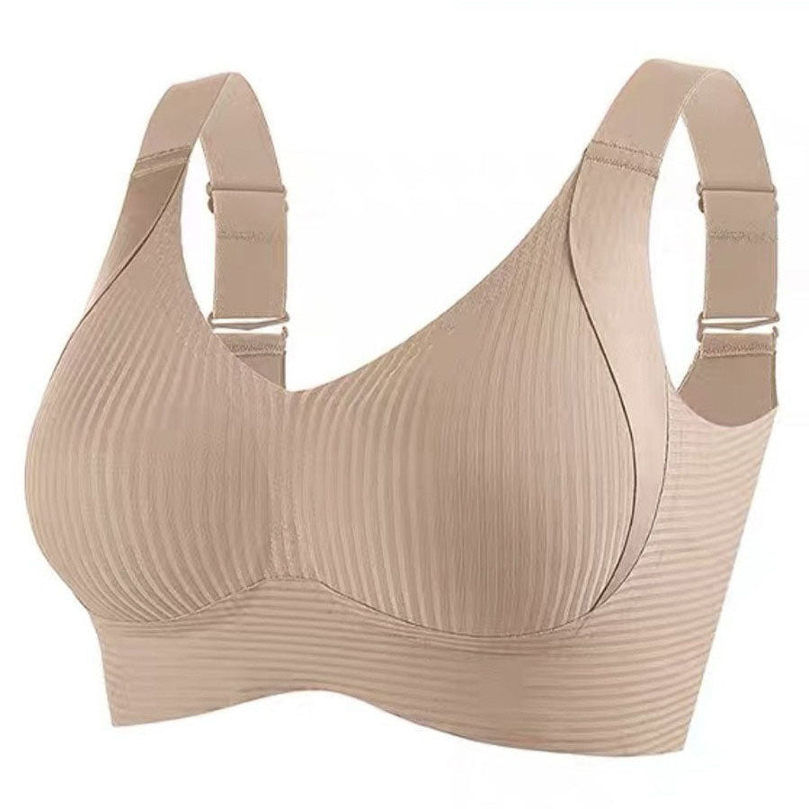 Onzichtbare Push-Up BH Dames Draadloos Comfort Versterking Beige Zwart Wit Koffie Ideaal voor Elke Dag | Sulvida