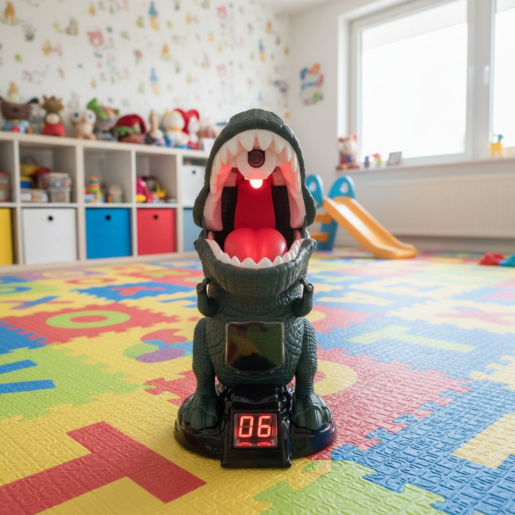Dinosaurus Schietspel met Schuimballen en Doelwit voor Kinderen vanaf 4 Jaar Speelgoed Binnen & Buiten | Sulvida