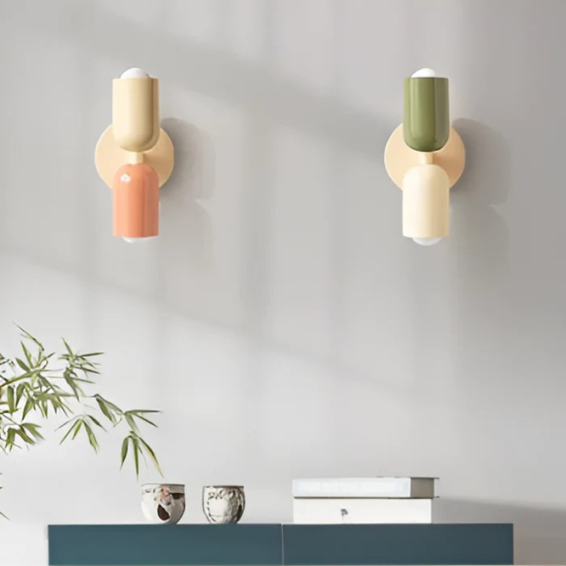 Moderne Tweezijdige LED Wandlamp – Design Wandverlichting voor Hal, Woonkamer, Slaapkamer – Energiezuinige Muurdecoratie met Tweekops Lichtuitstraling – Stijlvolle Wandarmatuur | Sulvida