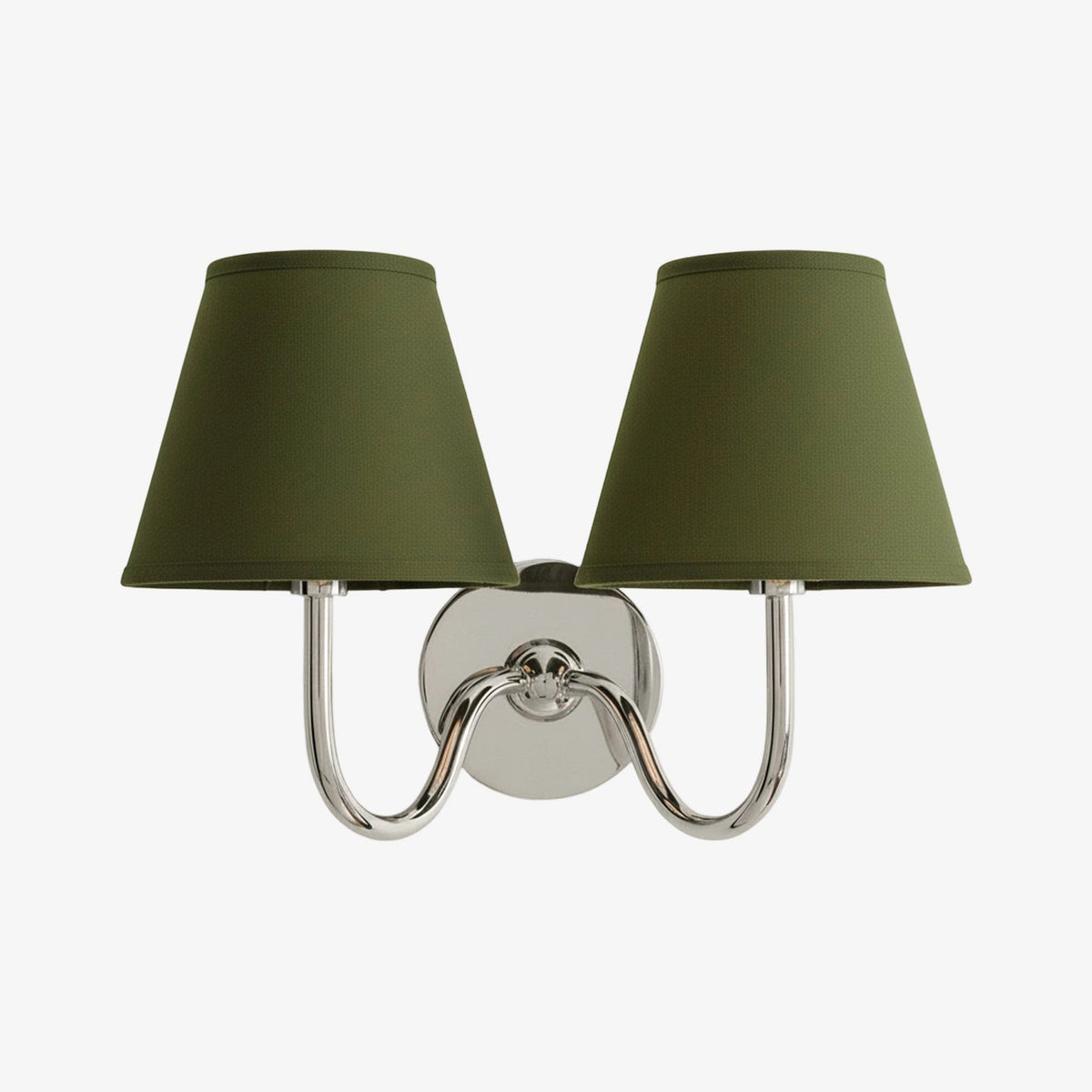 Wandlamp Linnen Kap Messing Armatuur Plissé of Glad Stof E12 Fitting Hardwired Decoratieve Verlichting | Sulvida