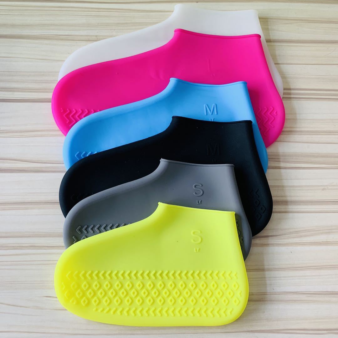 Surchaussures imperméables en silicone, réutilisables, protection contre la pluie, antidérapantes, pour activités extérieures et randonnée | Sulvida