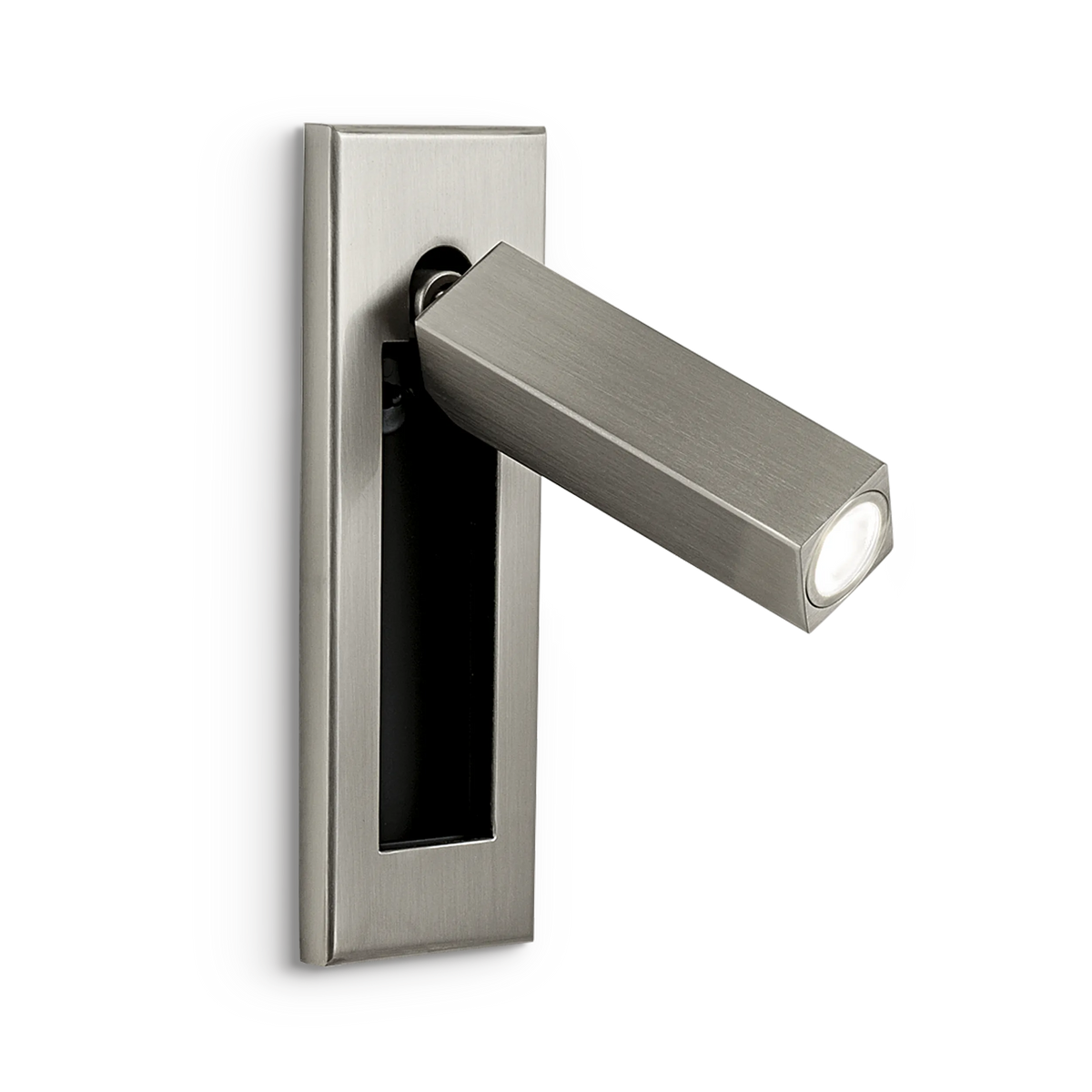 Draaibare wandspot cilinder vierkant LED instelbaar slaapkamer bedlamp dimbaar metaal modern leeslamp design | Sulvida