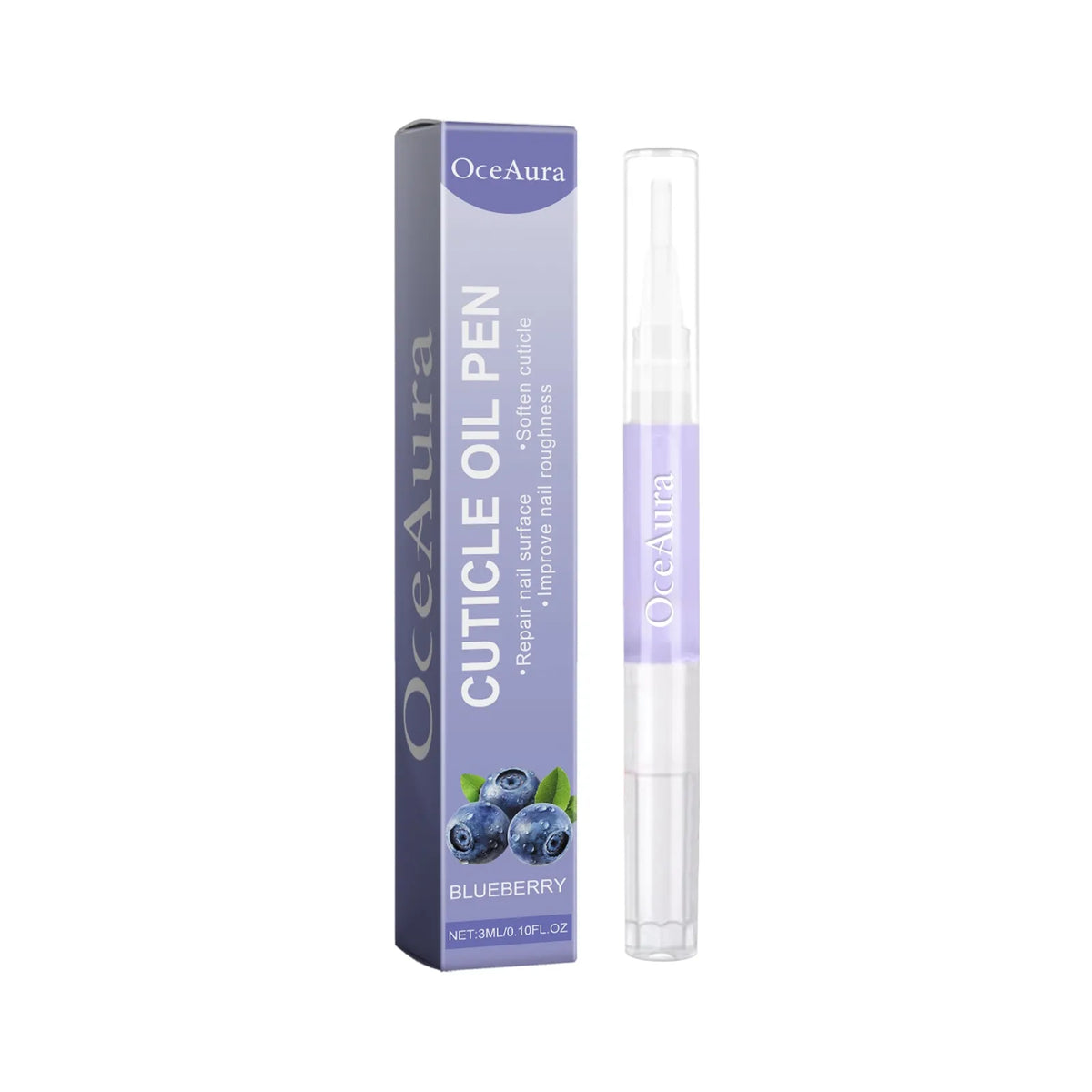 Nagelverzorgingspen 3-in-1 met Voedende Druivenpit Olie voor Sterke Gezonde Nagels Nagelriemen en Cuticles | Sulvida