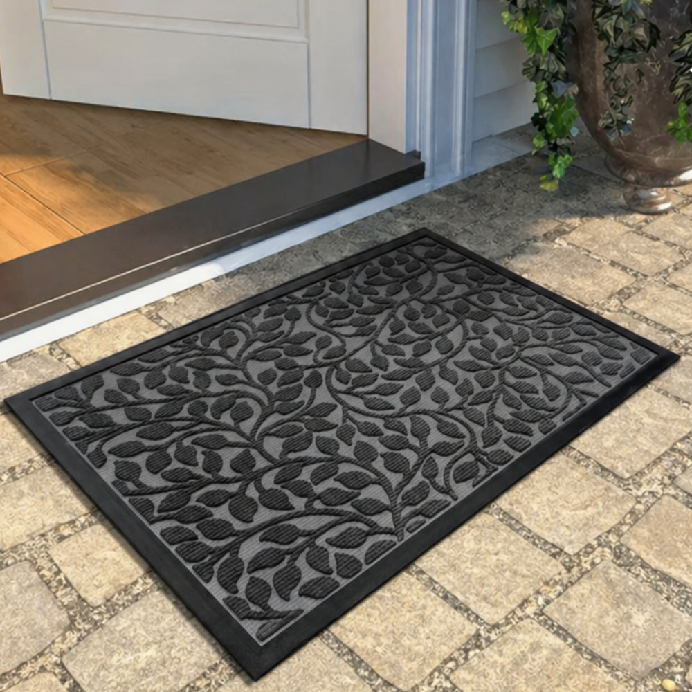 Antislip Deurmat Rubber Binnen en Buiten Laagdrempelig Vlekwerend Entree Hal Terras Balkon Hoogwaardig | Sulvida