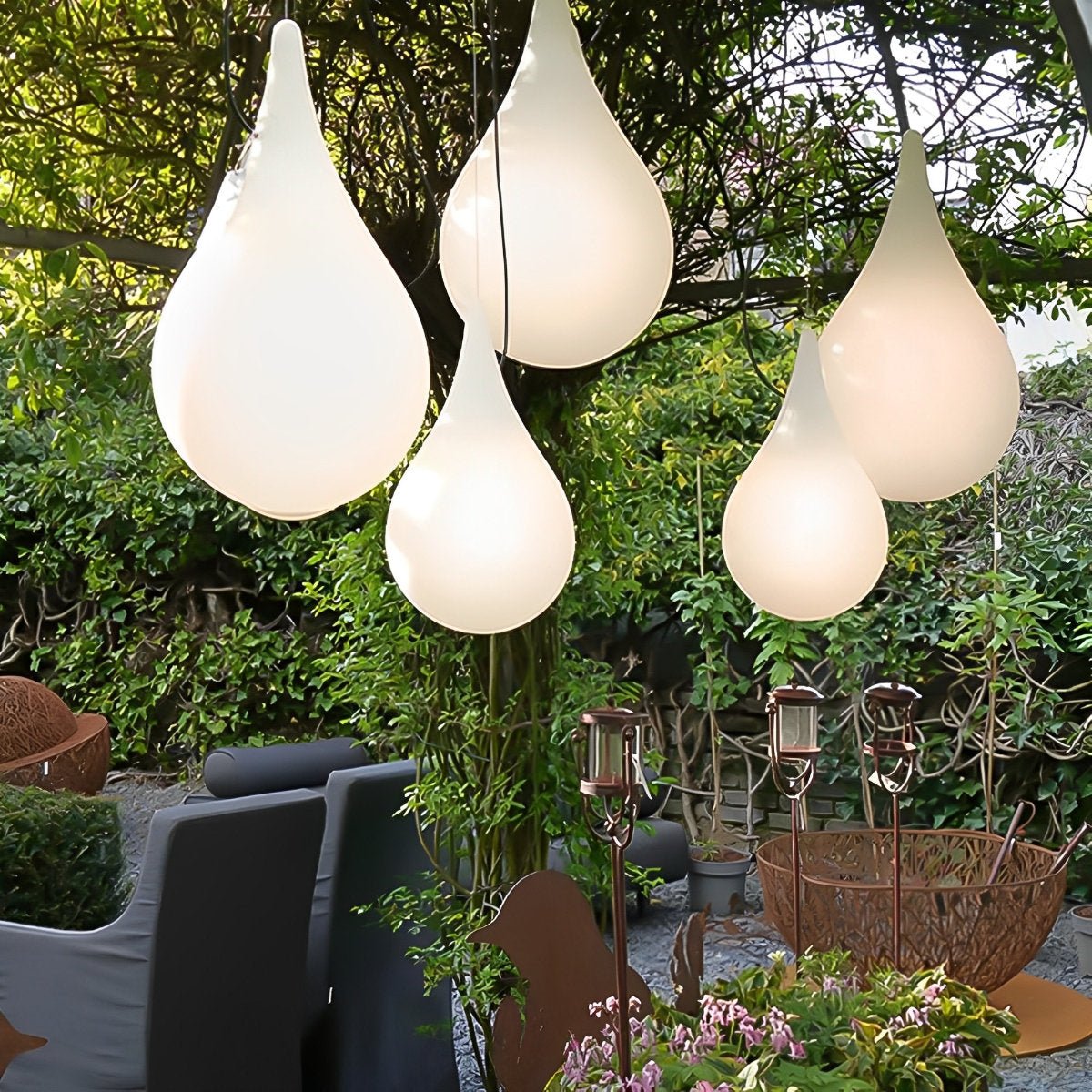 LED Hangverlichting Druppelvorm Waterdicht IP65 Sfeerlicht voor Tuin Terras Binnenplaats Buiten Sfeerverlichting | Sulvida