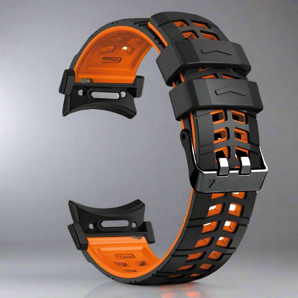 Bracelet sport pour Galaxy Watch Ultra & Ultra 2 (47mm) en plusieurs couleurs silicone de qualité supérieure confortable | Sulvida