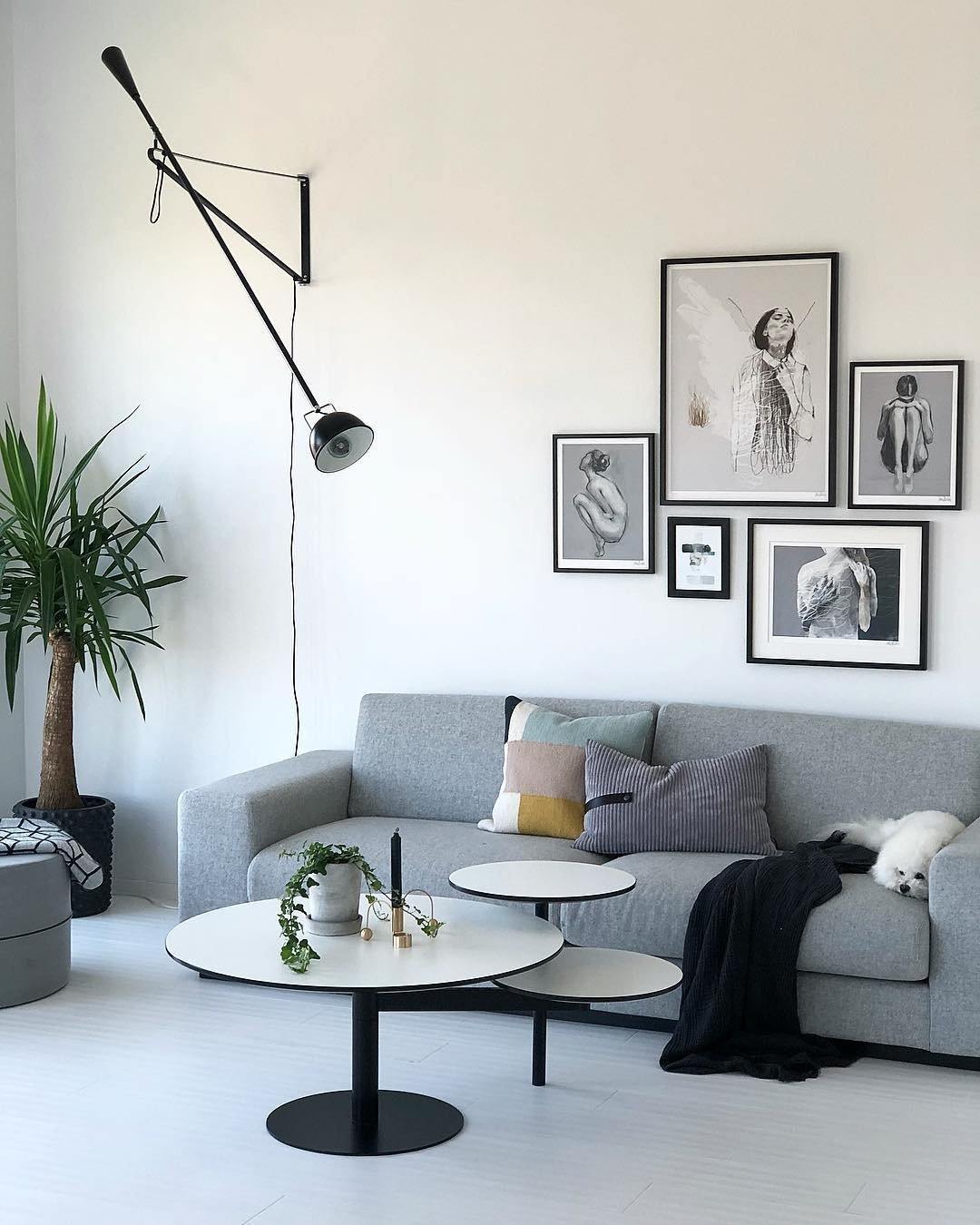 Industriële Wandlamp met Verstelbare Arm Metaal Zwart Wit 135cm 205cm Leeslamp Sfeerlicht Woonkamer Kantoor | Sulvida
