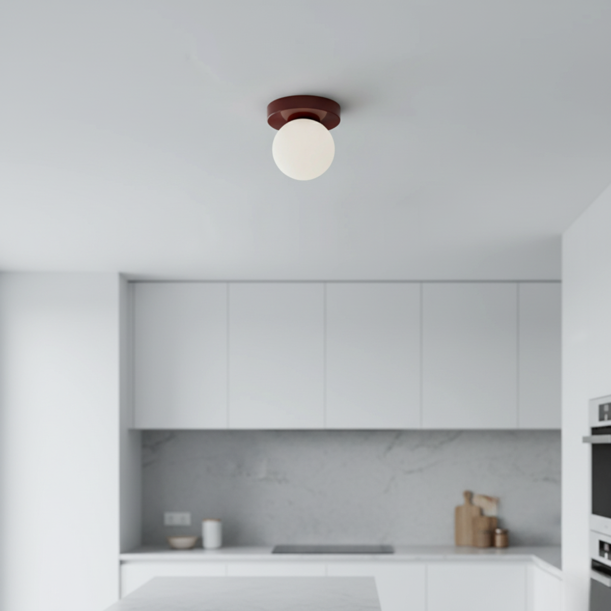 Wandlamp Plafondlamp Glazen Bol Gekleurde Schijf Hal Slaapkamer Leeshoek Moderne Sfeervolle Decoratieve Verlichting | Sulvida