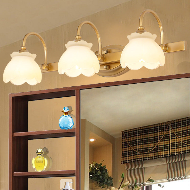 Klassieke Spiegellamp Badkamer Wandverlichting LED Messing 2 3 4 Lichtpunten Modern Decoratief Sfeervol | Sulvida