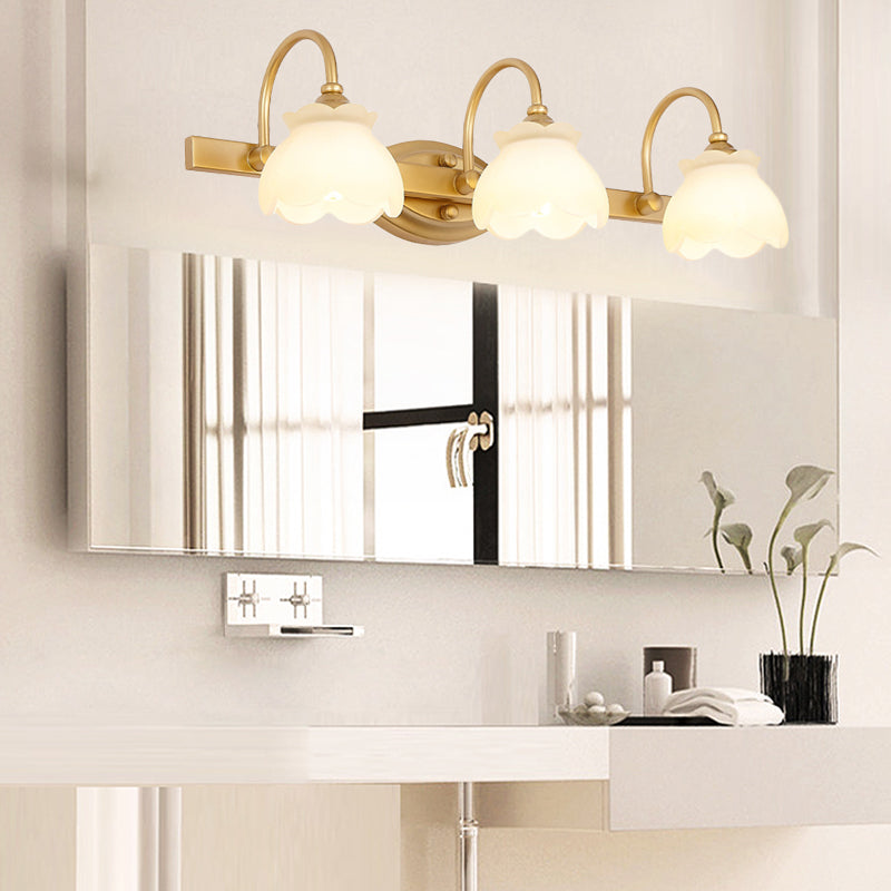 Klassieke Spiegellamp Badkamer Wandverlichting LED Messing 2 3 4 Lichtpunten Modern Decoratief Sfeervol | Sulvida