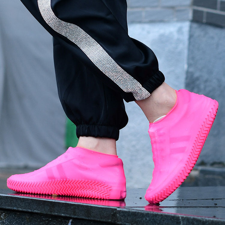 Surchaussures imperméables en silicone, réutilisables, protection contre la pluie, antidérapantes, pour activités extérieures et randonnée | Sulvida