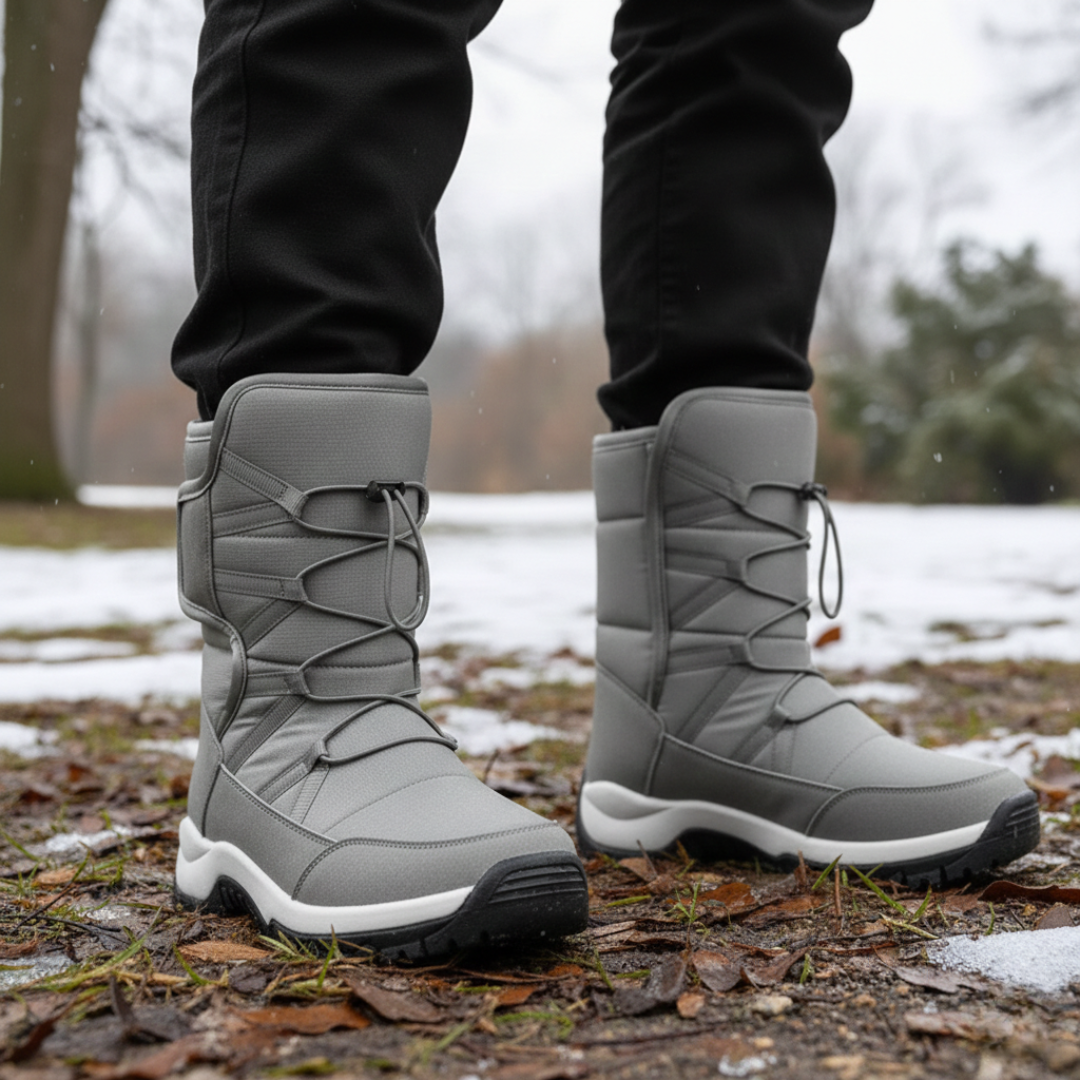 Waterdichte Winterlaarzen Gevoerd met Antislip Zool voor Sneeuw en Ijs Warm Comfortabel Dames Heren Unisex | Sulvida