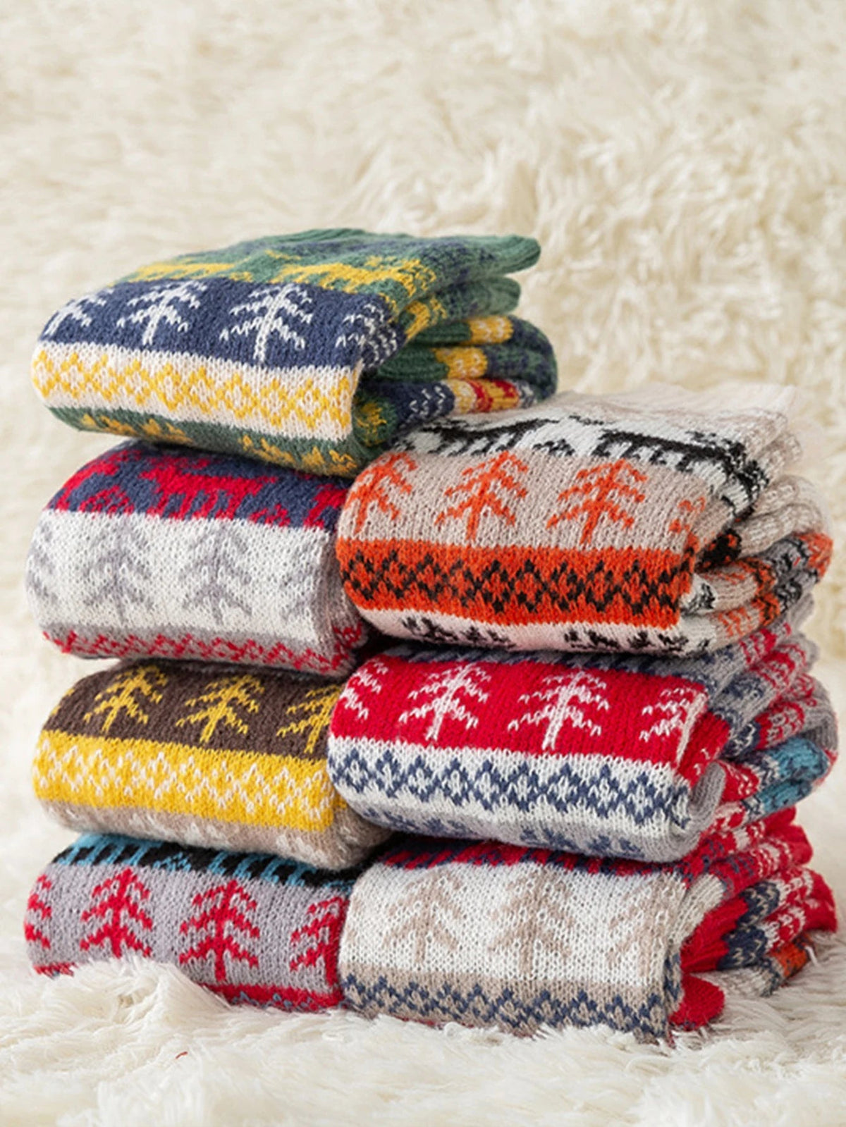 Gebreide Beenwarmers Herfst Winter – Zachte Acryl Legwarmers voor Dames en Meisjes – Warme Sokken Mode | Sulvida