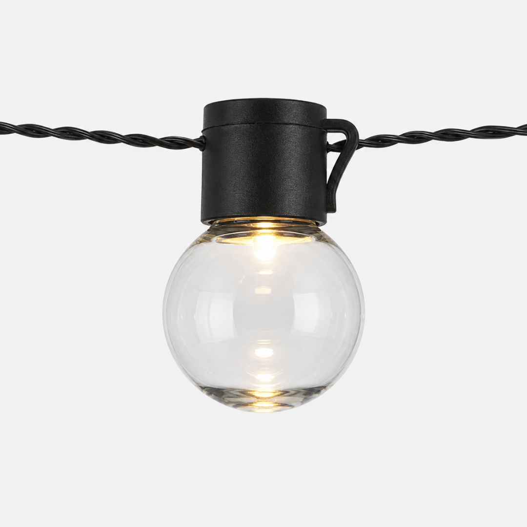 USB-tuinslinger 5 of 10 meter warm wit 20-40 LED's waterdicht IP65 terras buitenverlichting lichtsnoer | Sulvida