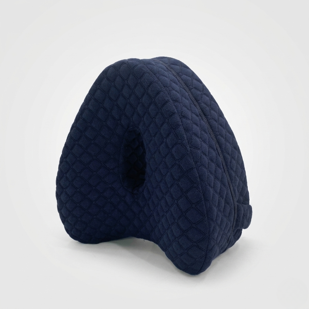 Contour Beenkussen voor Zijslaper met Elastische Band – Orthopedisch Heup en Kniesteun voor Betere Slaap | Sulvida